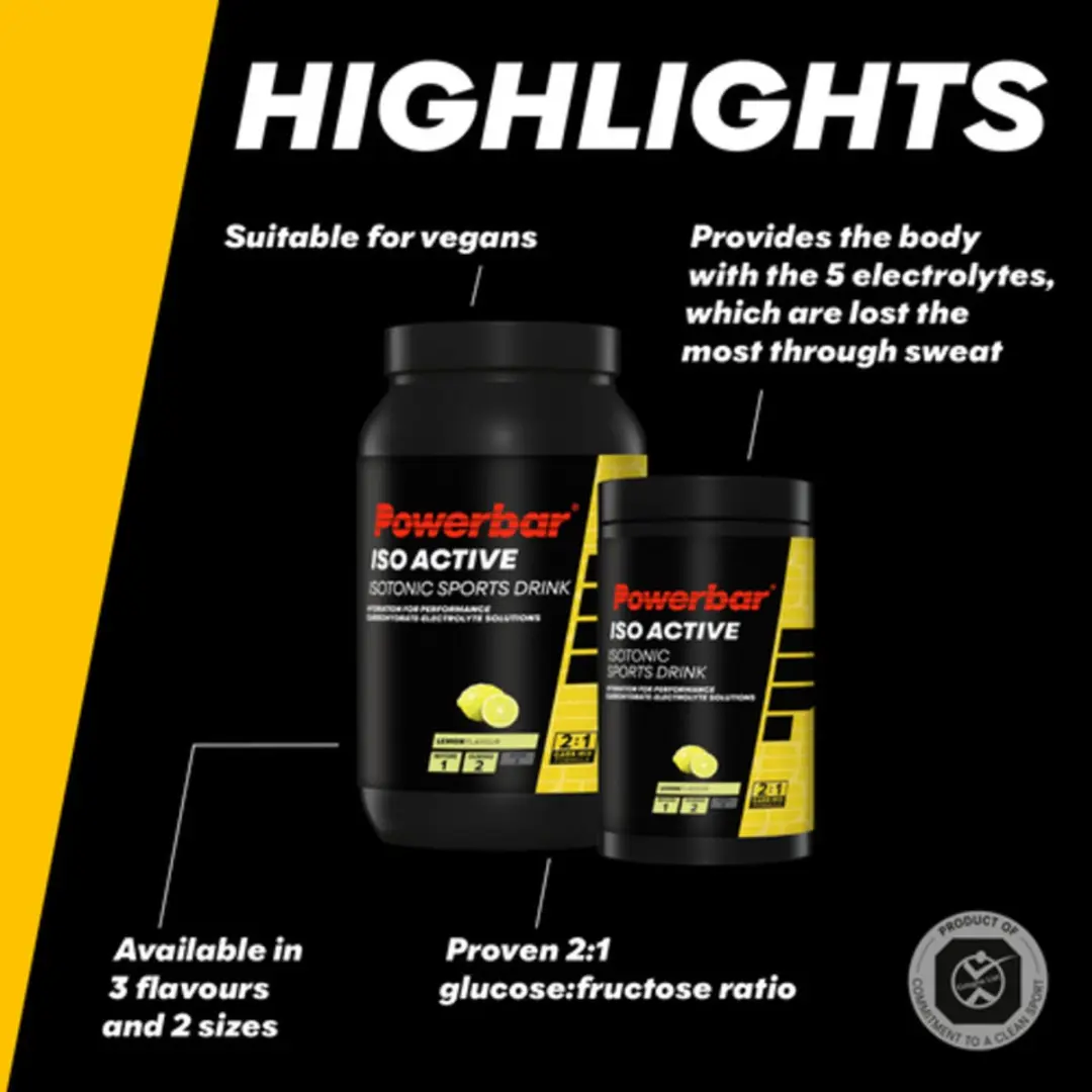 PowerBar IsoActive Sportdrank Lemon 20L