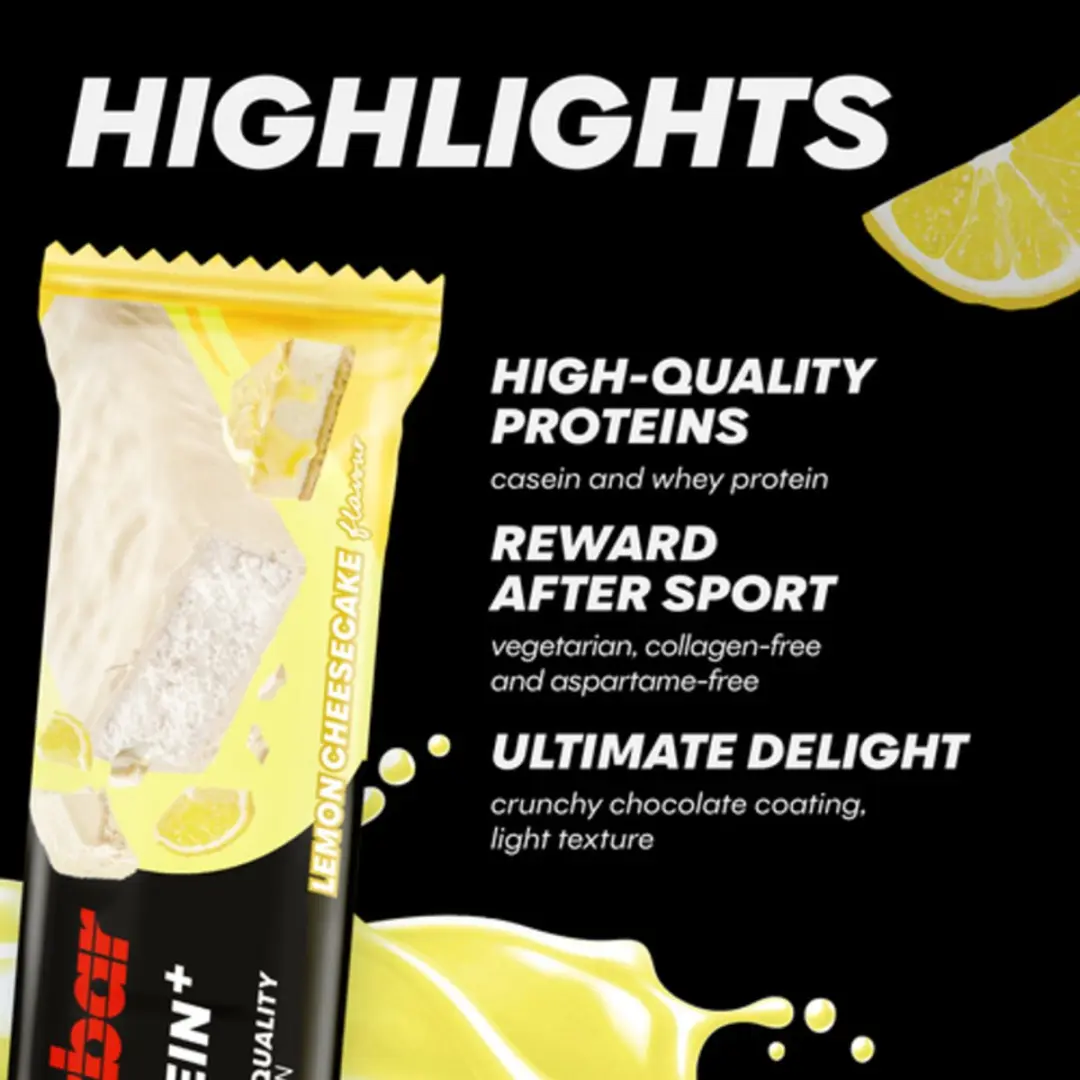 PowerBar Protein + Bar Lemon Cheesecake - 15x55g