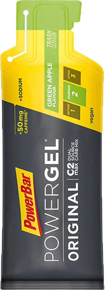 PowerBar Power Gel Cafeïne Green Apple 24x41ml