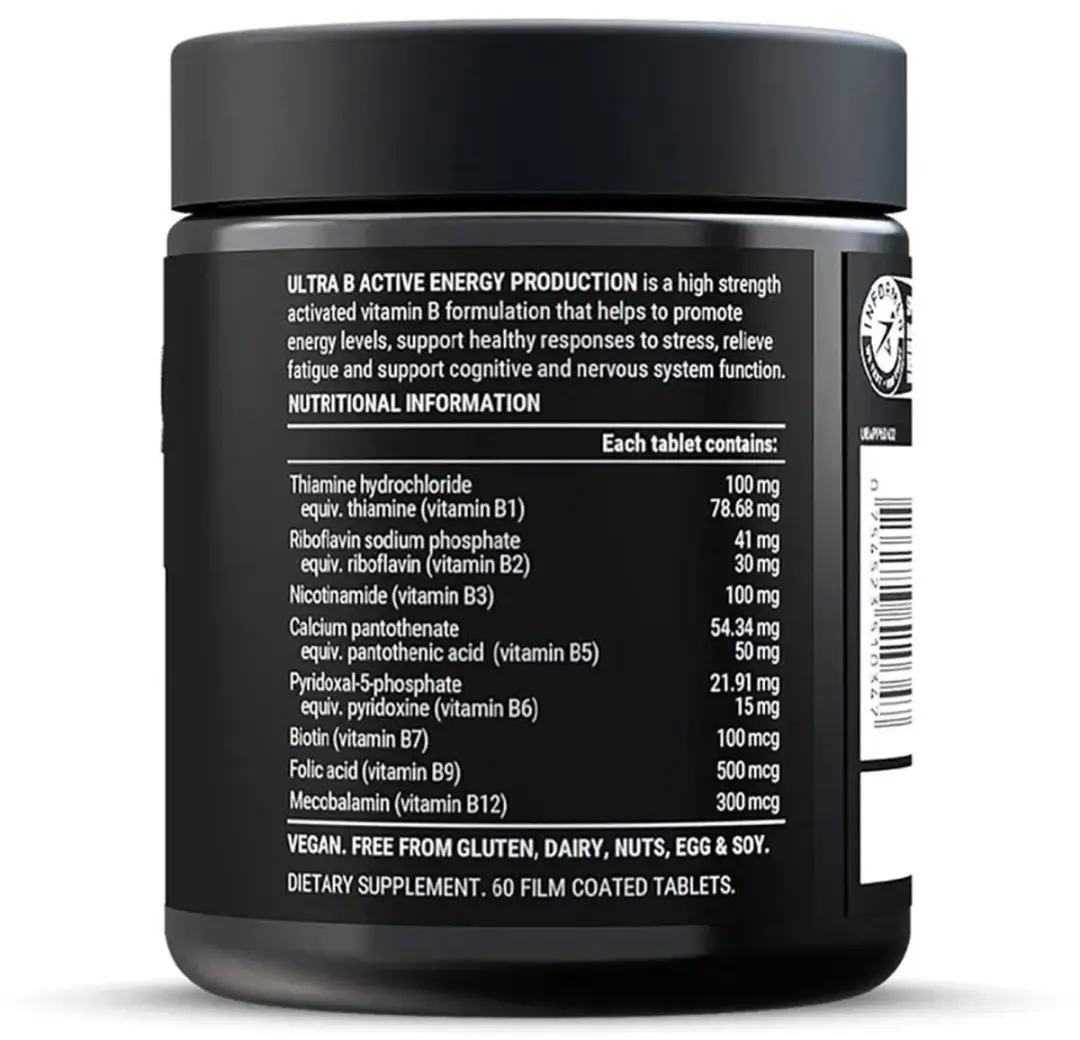 Pillar Performance Ultra B Active 60 Tabletten