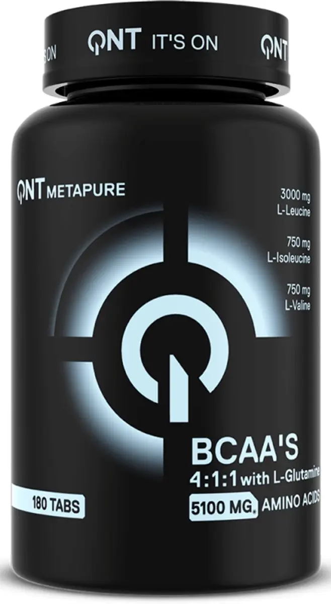 QNT BCAA 4:1:1 + L-Glutamine 180 Tabs - 252g