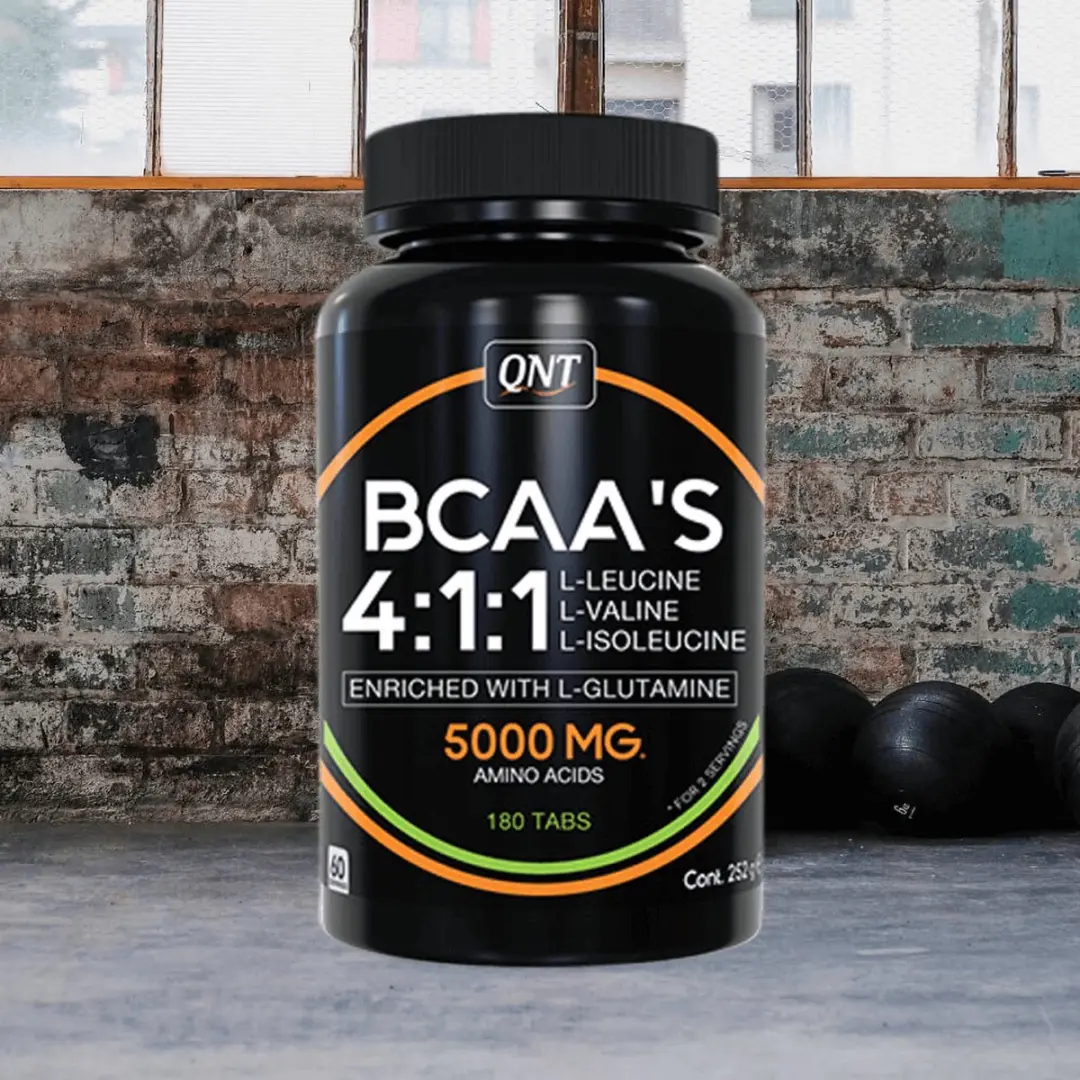 QNT BCAA 4:1:1 + L-Glutamine 180 Tabs - 252g
