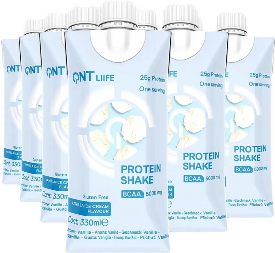 QNT Delicious Whey Shake Vanille - 12x 330ml