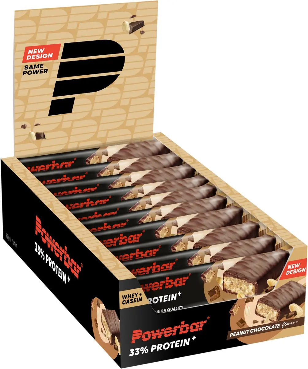 PowerBar Protein+ Eiwitreep Chocolade-Pinda