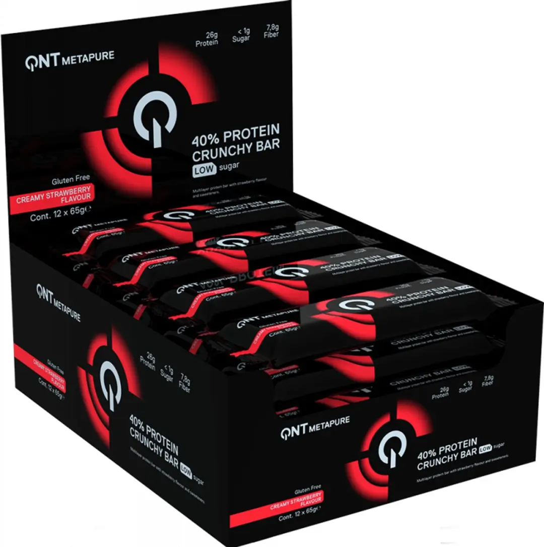 QNT Metapure 40% Protein Crunchy Bar