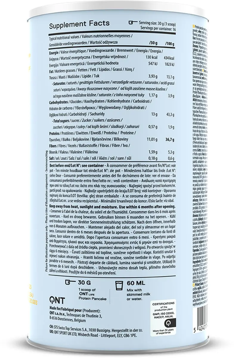 QNT Protein Pancake Powder Banaan 500g
