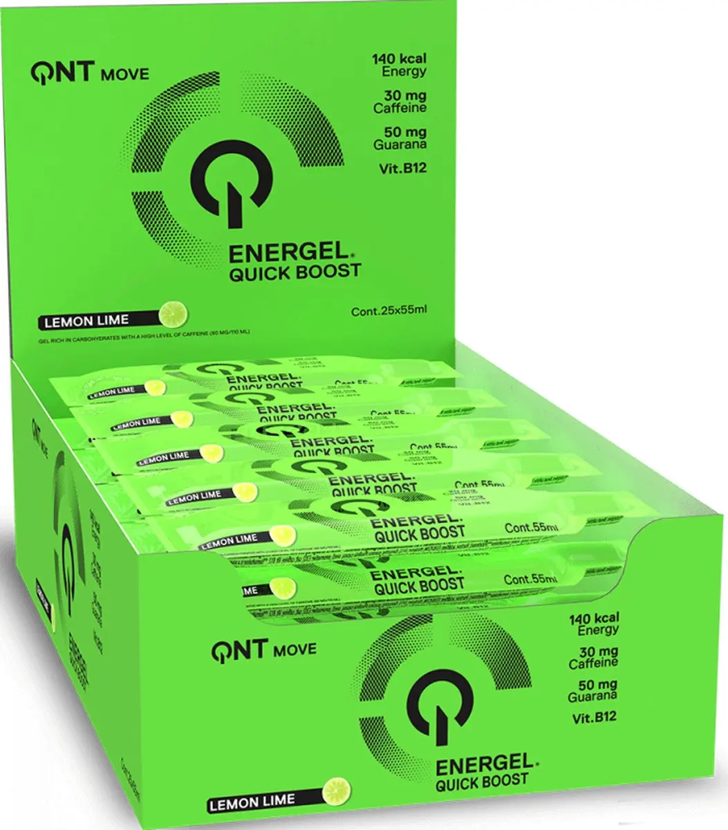 QNT Energel Lemon Lime - 25x55ml