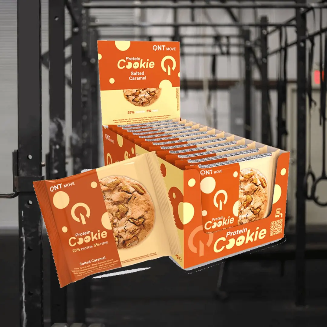 QNT Protein Cookie Salted Caramel - 12x60g