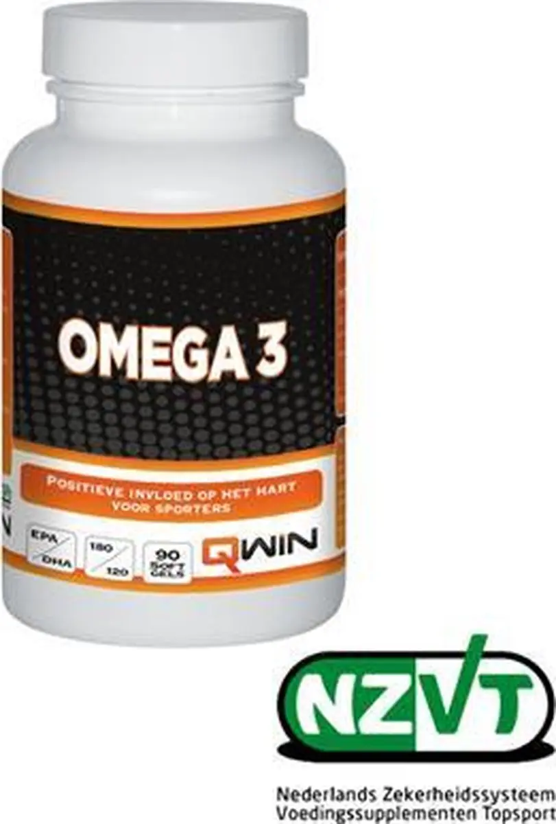 QWIN Omega 3 Softgels - 90 Stuks