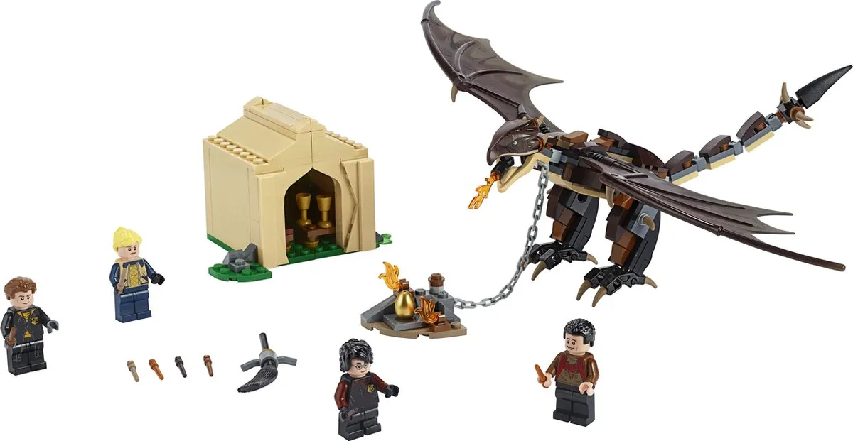 LEGO Harry Potter Hongaarse Hoornstaart 75946 - 265 Stukken - 4 Minifiguren - Multikleur