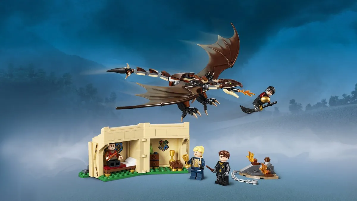 LEGO Harry Potter Hongaarse Hoornstaart 75946 - 265 Stukken - 4 Minifiguren - Multikleur - afbeelding 6 van 6