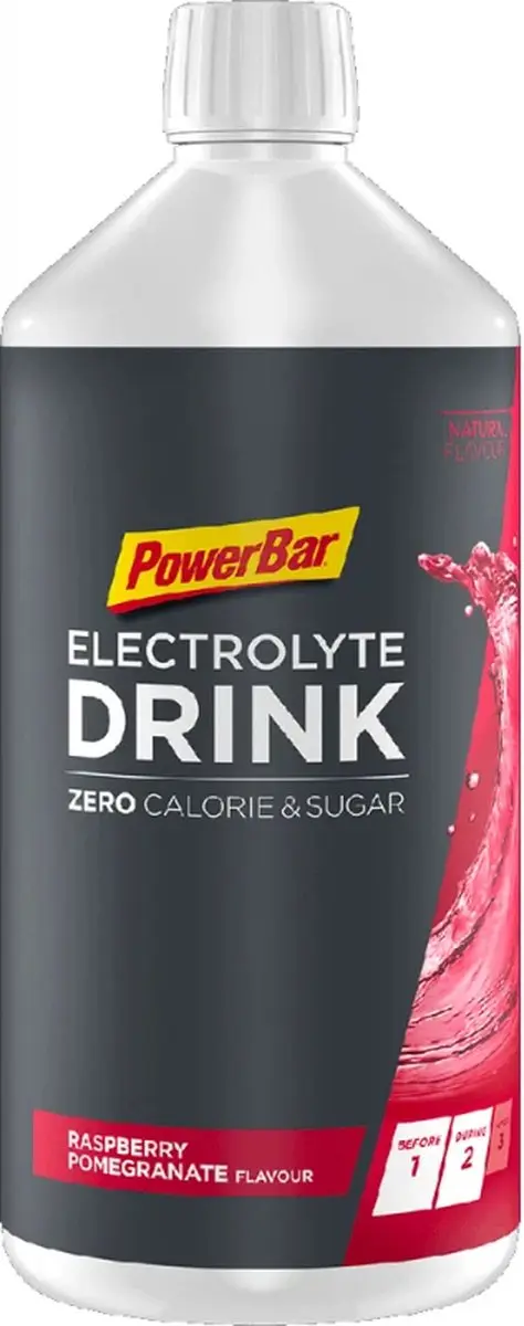 PowerBar Electrolyte Drink 1L - Framboos/Granaatappel