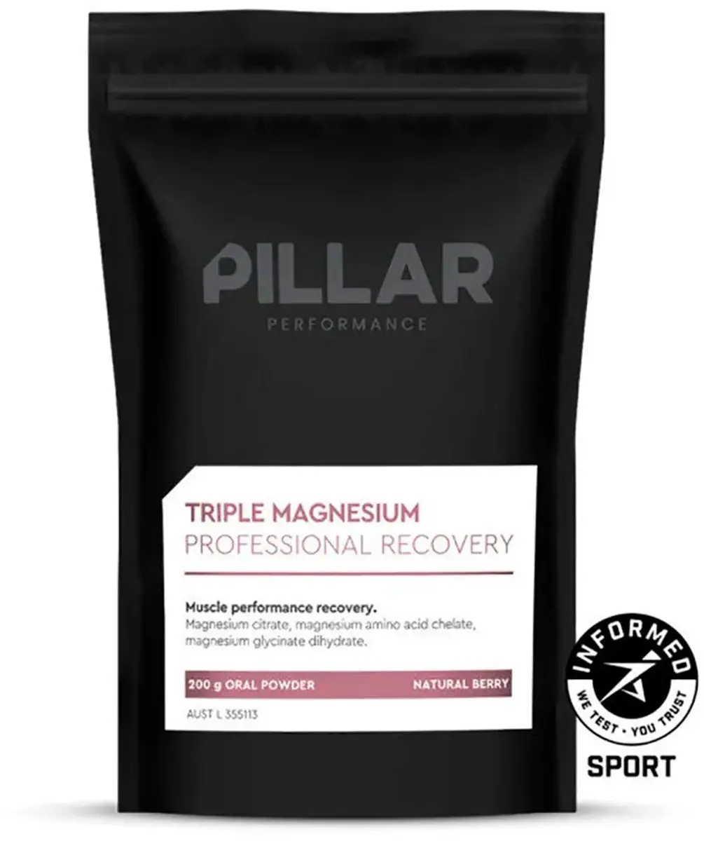 Pillar Performance Triple Magnesium Powder Berry - 200g
