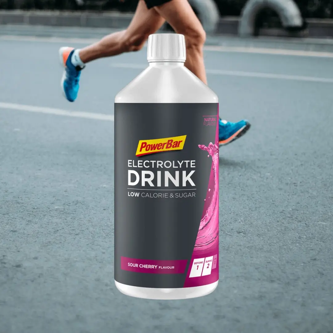 PowerBar Electrolyte Drink 1000ml - Smaak Sour Cherry