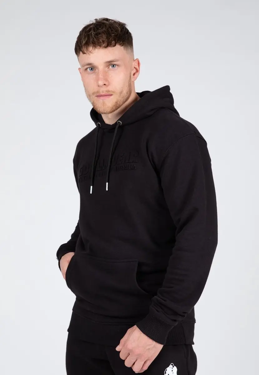Gorilla Wear Crowley Oversized Hoodie S - Zwart