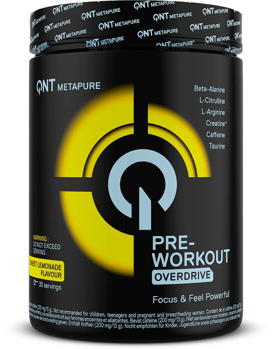 QNT Pre Workout Lemon 390g