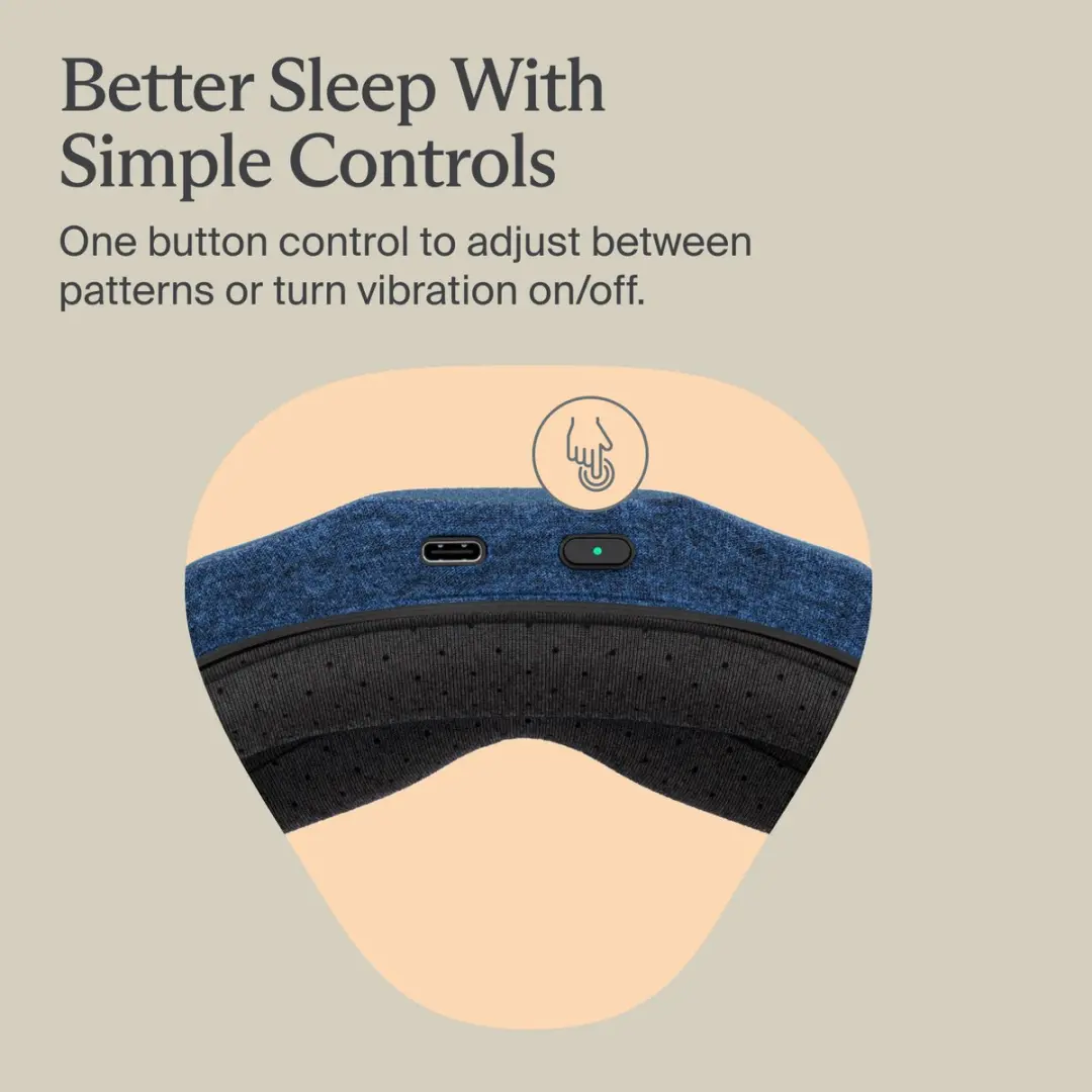 Therabody SleepMask - Blauw