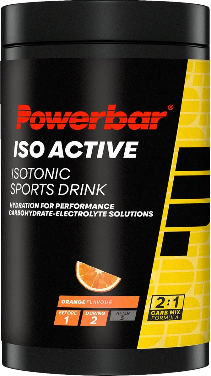 PowerBar IsoActive Sportdrank Orange 600g