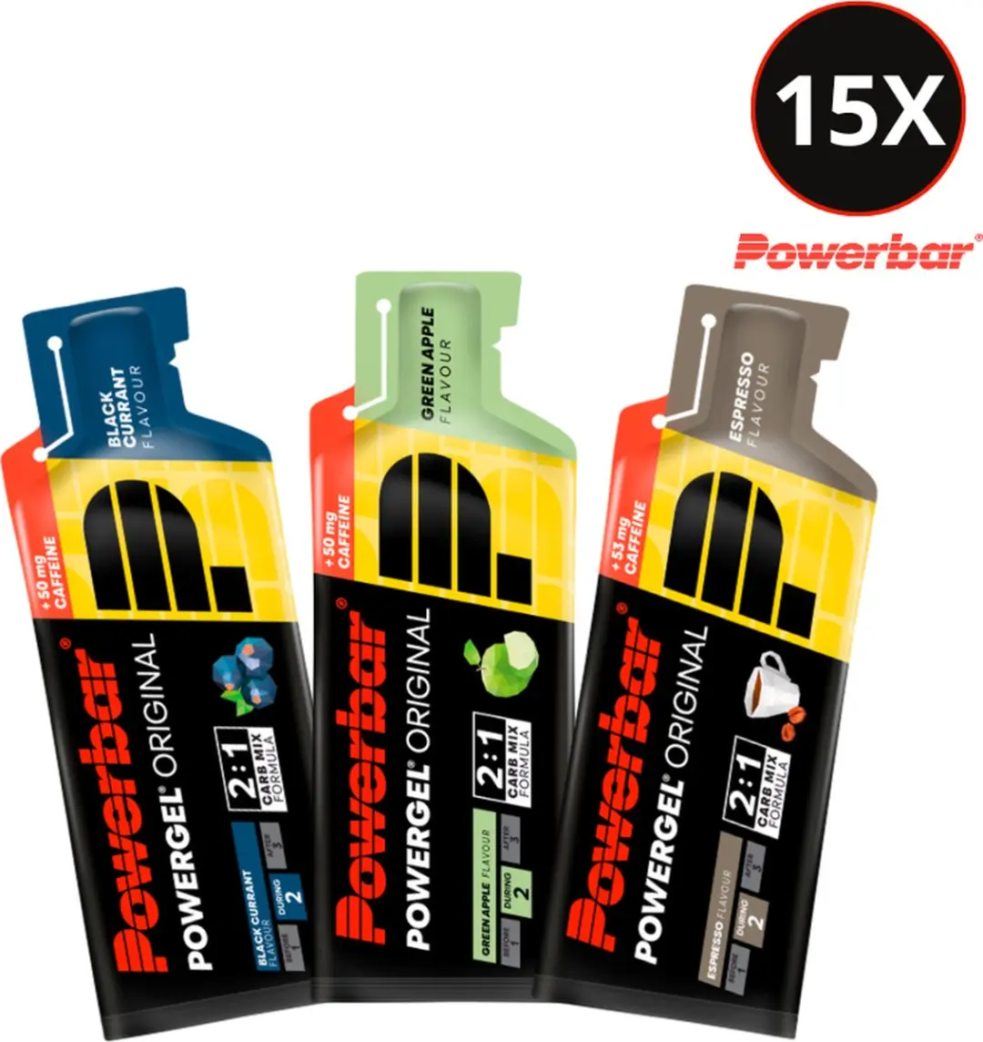 PowerBar PowerGel Original Mixpakket