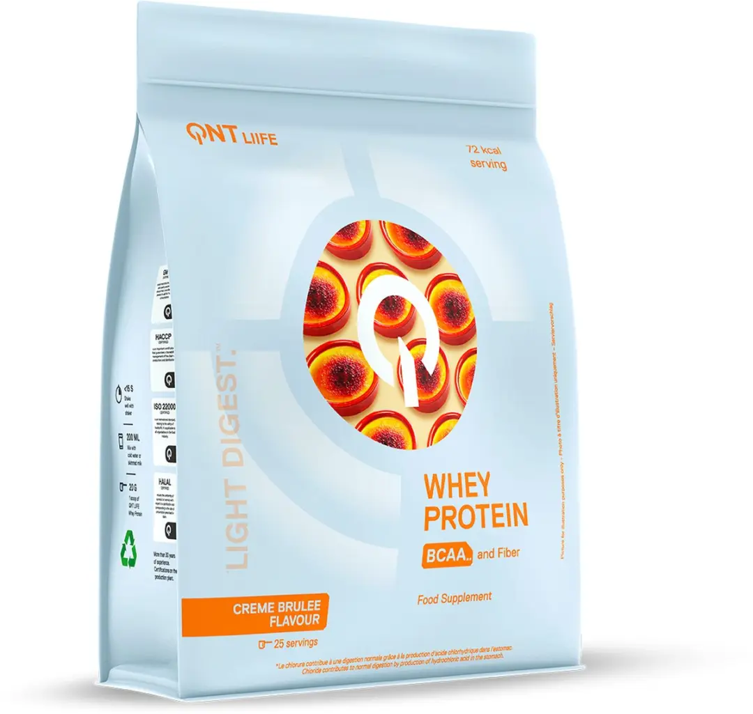 QNT Light Digest Whey Crème Brûlée 500g - 25 Scoops