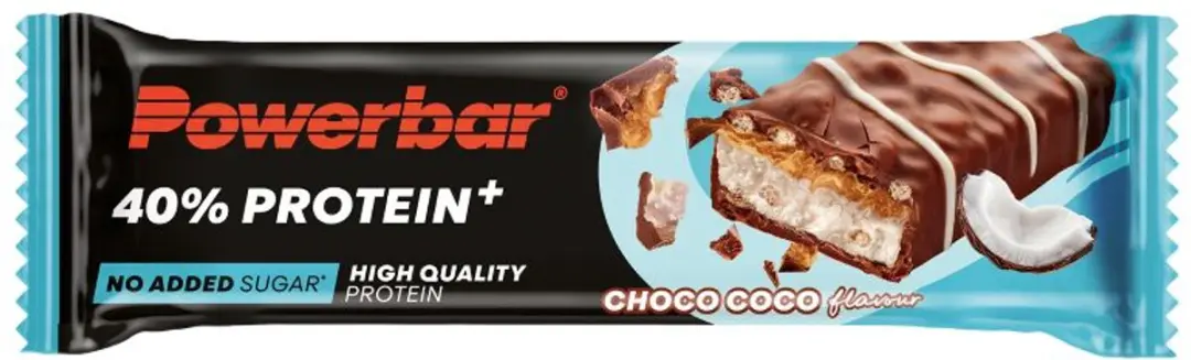 PowerBar 40% Protein+ Crisp Bar Choco Choco