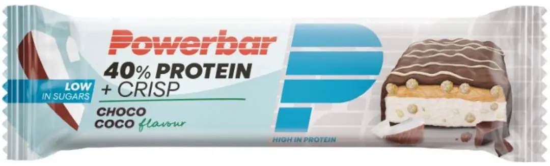 PowerBar 40% Protein+ Crisp Bar Choco Choco - 40g