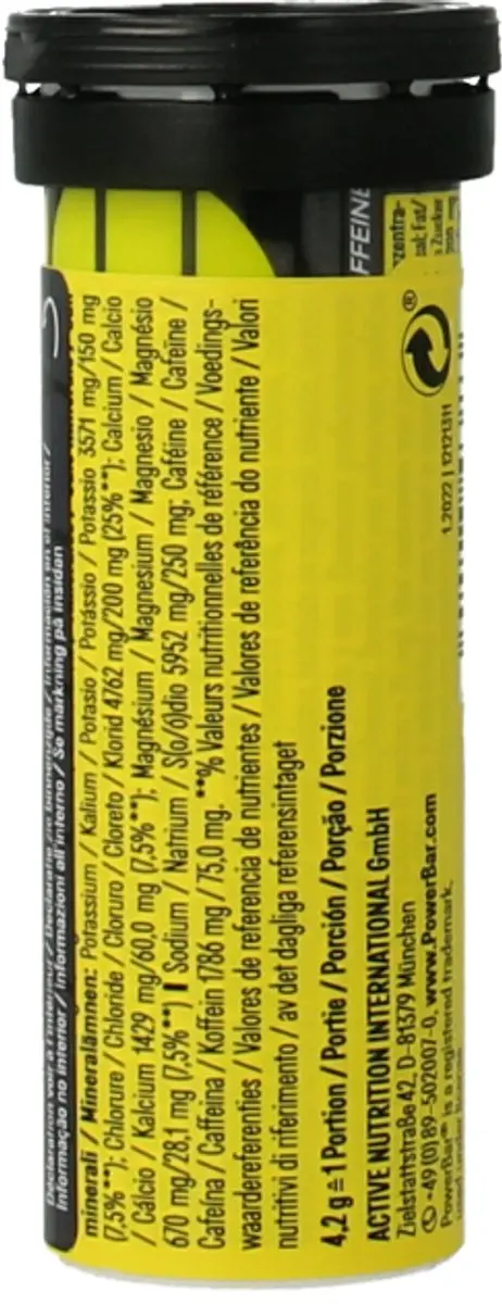 PowerBar Electrolyte Tabs Citroen Tonic - 10 tabletten