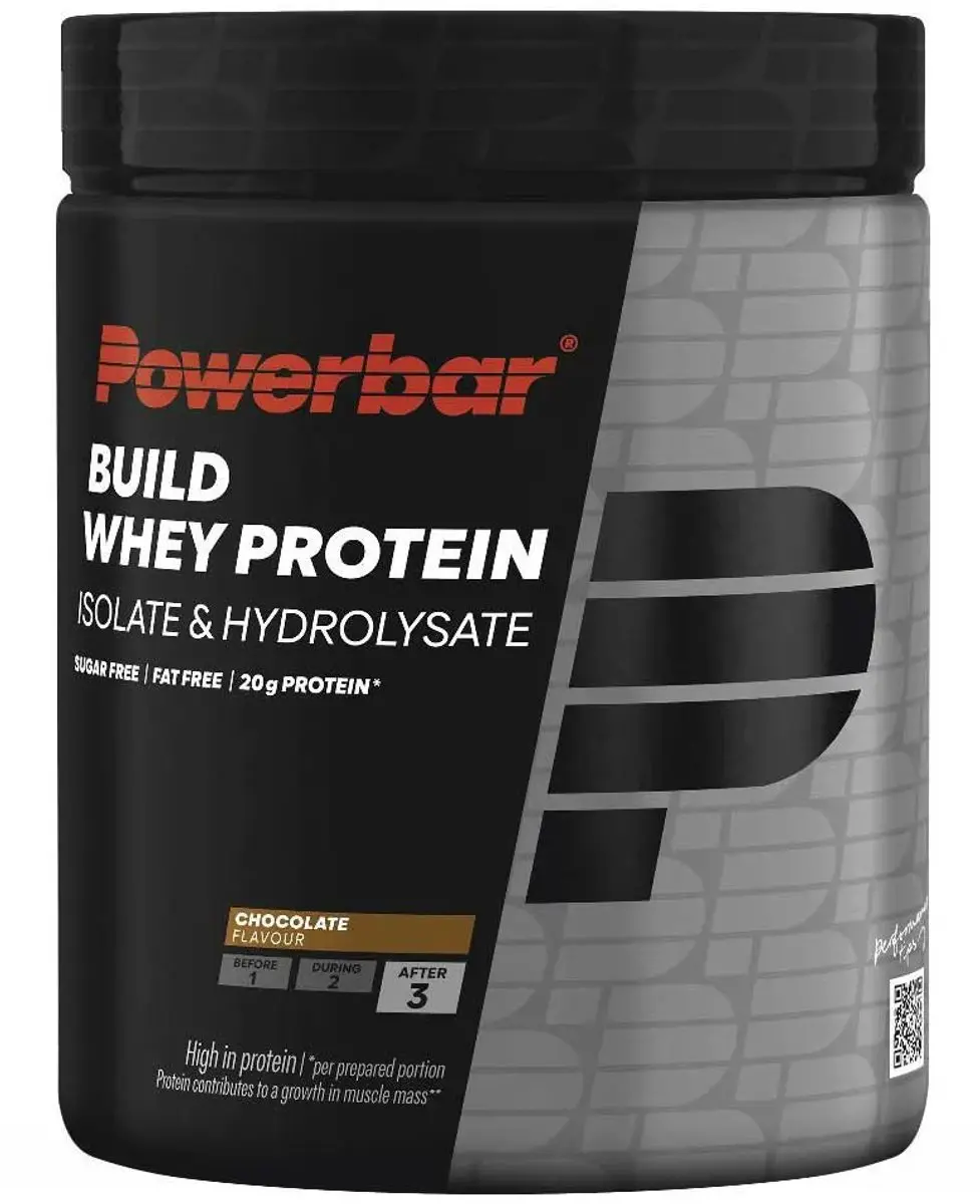 PowerBar Black Line Build Whey Protein 572g - Chocolade