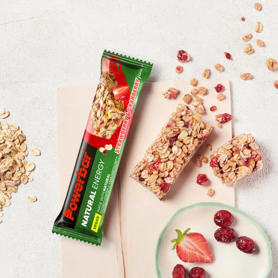PowerBar Vegan Energy Bar Aardbei & Cranberry - 18x40g
