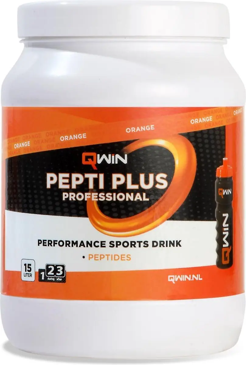 QWIN PeptiPlus Sportdrank Orange 760g
