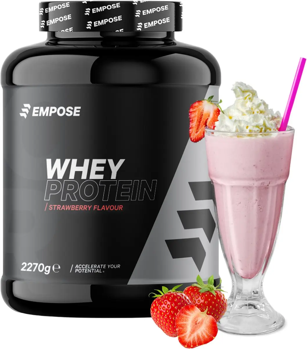 Empose Nutrition Whey Protein Aarbei 2270g