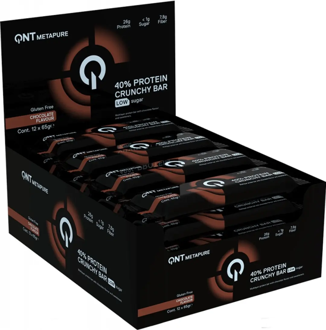 QNT Metapure 40% Protein Crunchy Bar