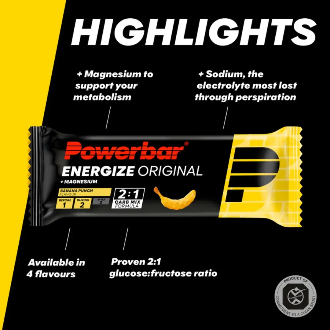PowerBar Energize Bar Original - 220g (4x55g)