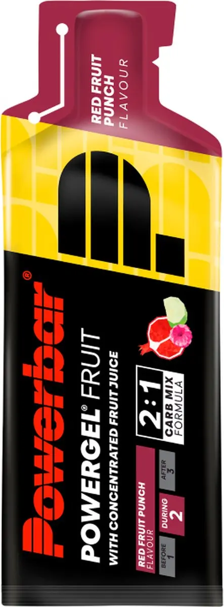 PowerBar PowerGel 24x41g Red Fruit Punch