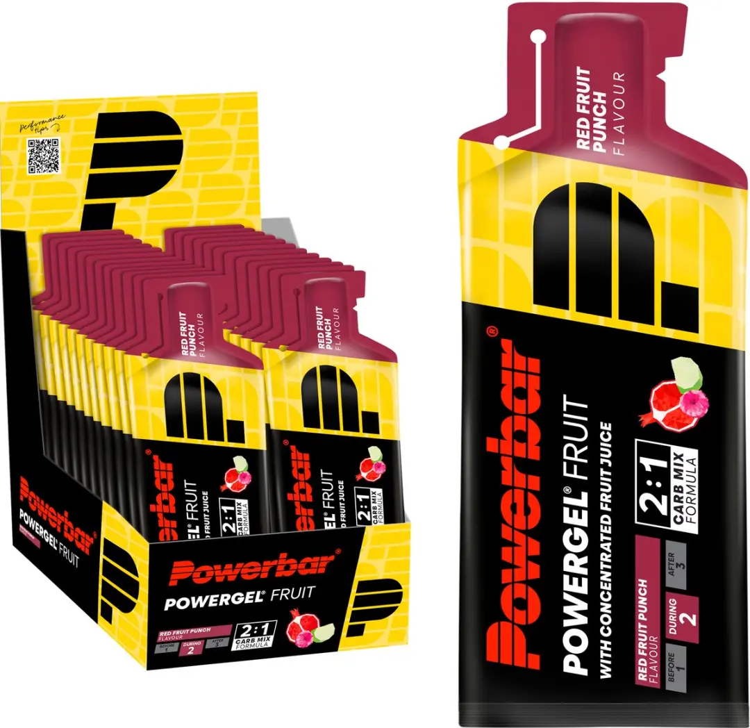 PowerBar PowerGel 24x41g Red Fruit Punch