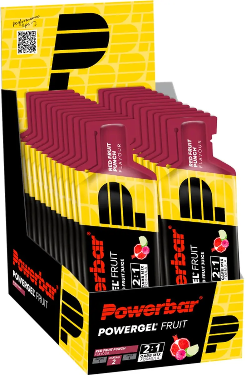 PowerBar PowerGel 24x41g Red Fruit Punch