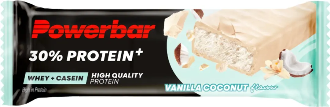 PowerBar Protein+ Bar Vanilla Coconut - 15x55g