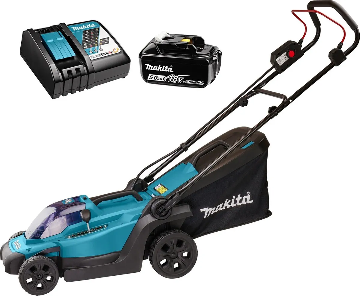 Makita DLM330RT LXT Accu Grasmaaier 33cm - 30L Opvangbak - 1x 5.0Ah Accu