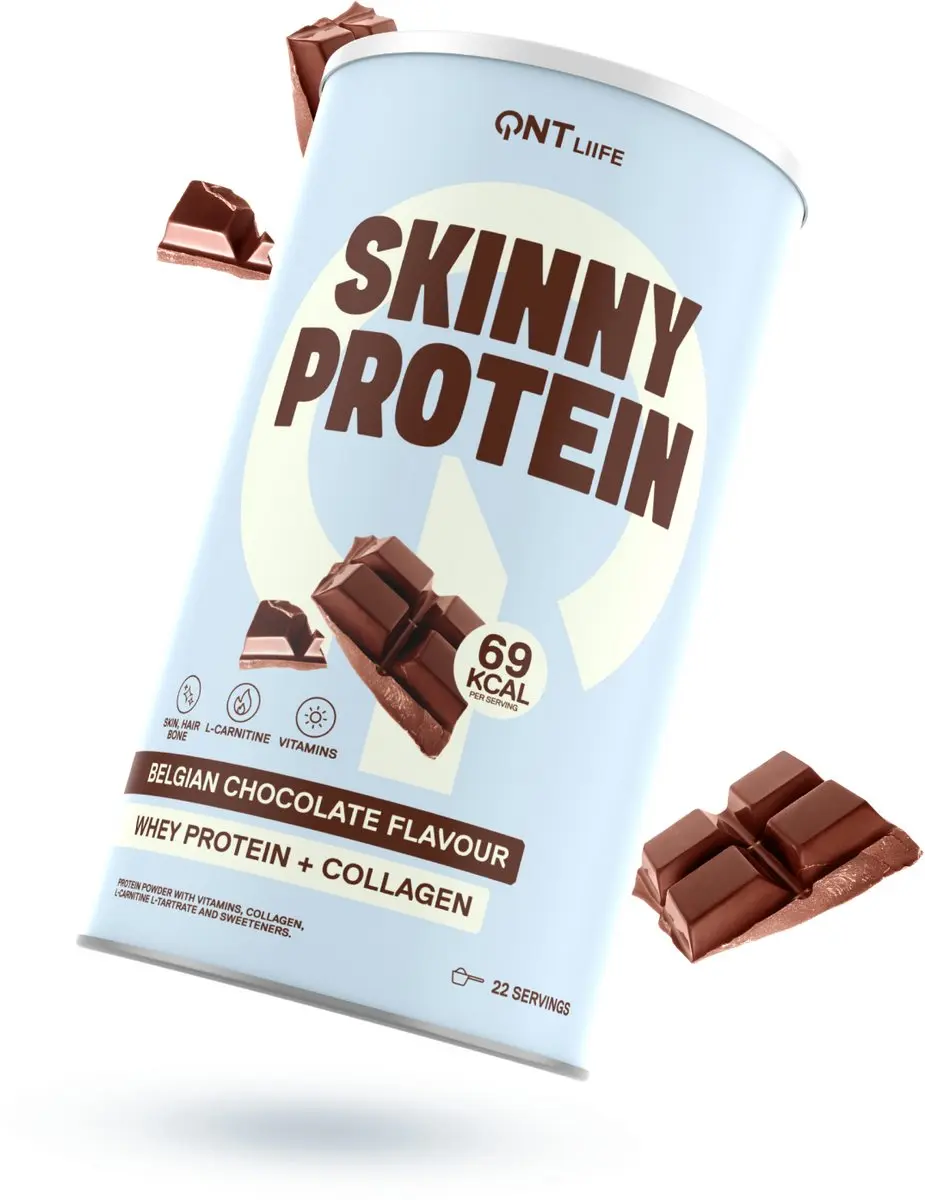 QNT Skinny Protein Powder Belgian Chocolate 440g