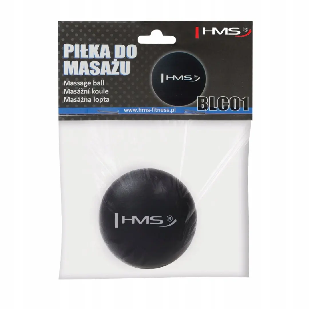 HMS Lacrosse Massagebal - Zwart