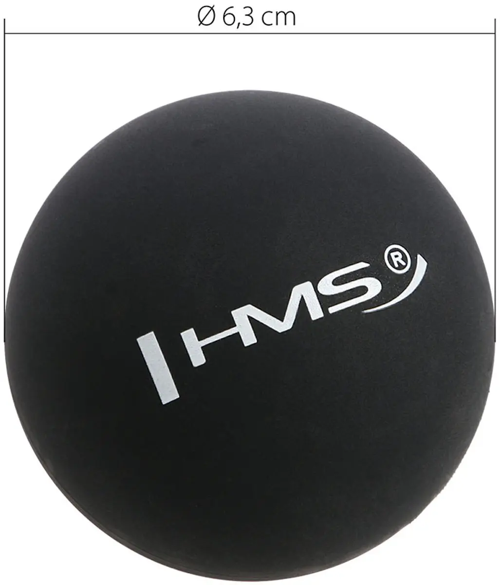 HMS Lacrosse Massagebal - Zwart