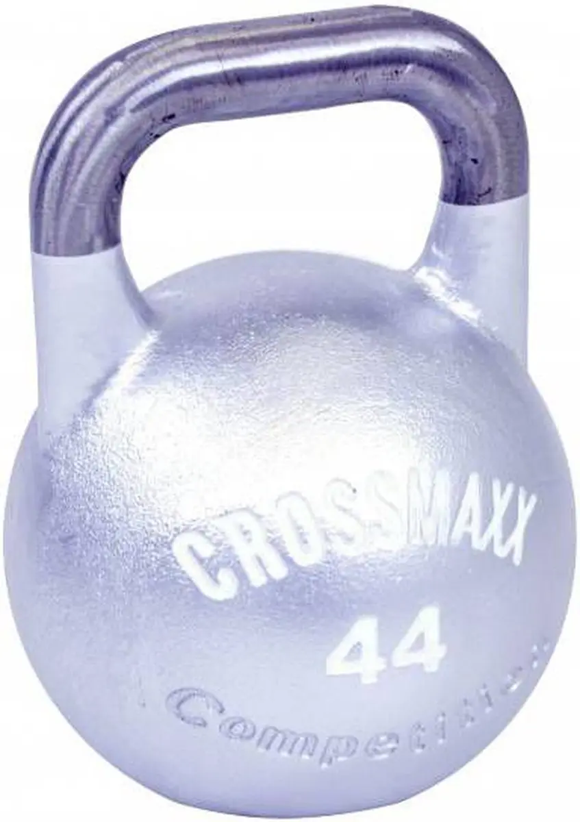 LifeMaxx Crossmaxx Competition Kettlebell 44 kg - Zilver