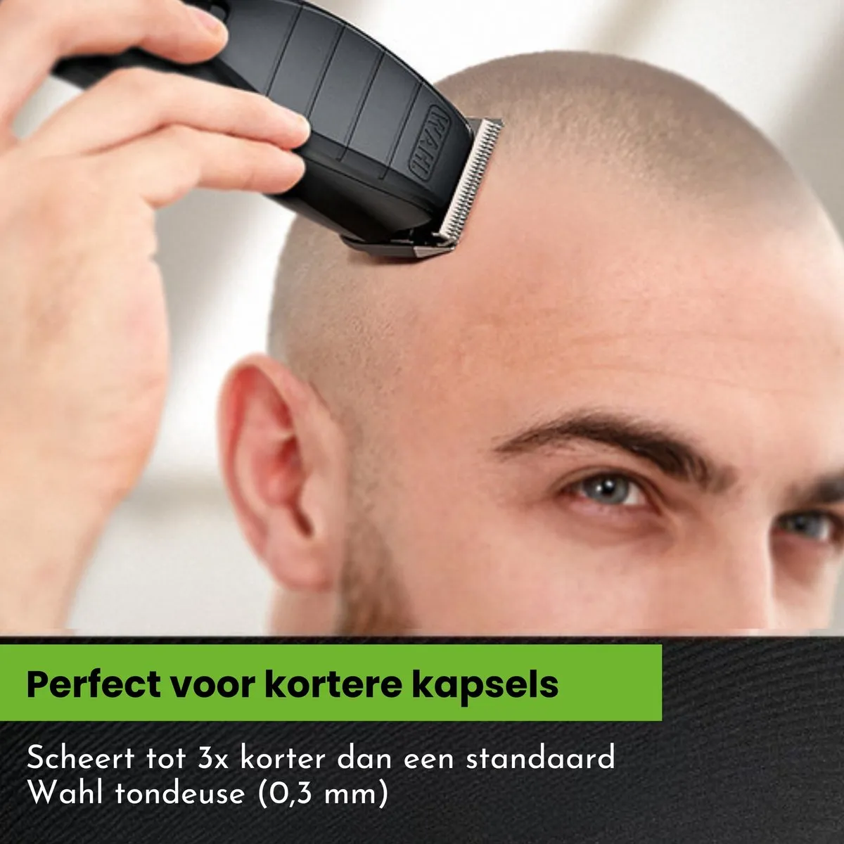 Wahl Close Cut Cordless Tondeuse - 120 min Accuduur - Zwart - afbeelding 6 van 6