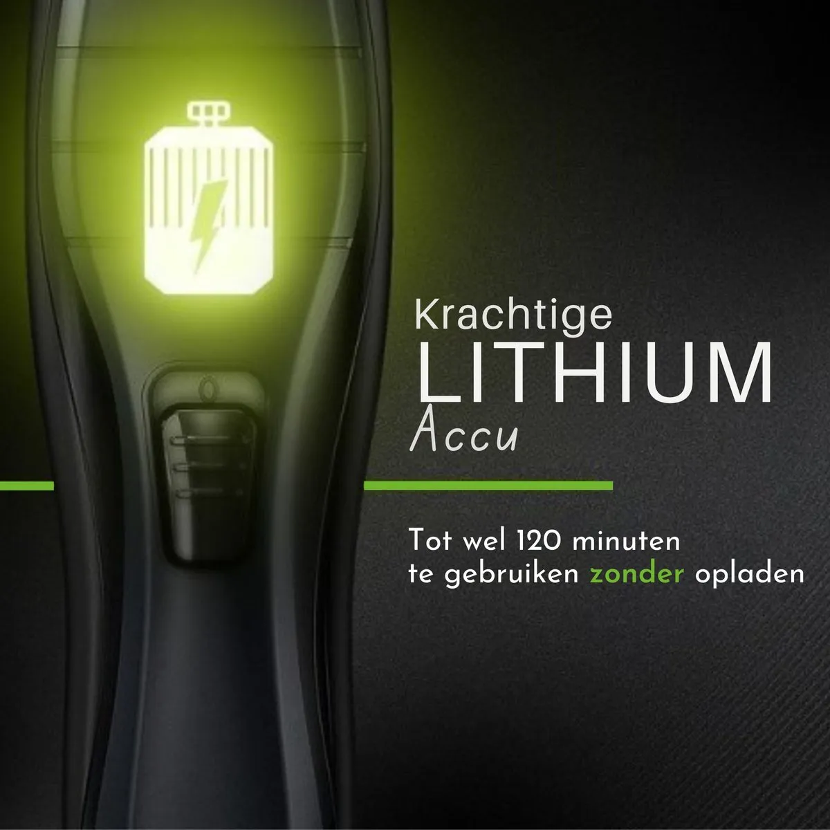 Wahl Close Cut Cordless Tondeuse - 120 min Accuduur - Zwart