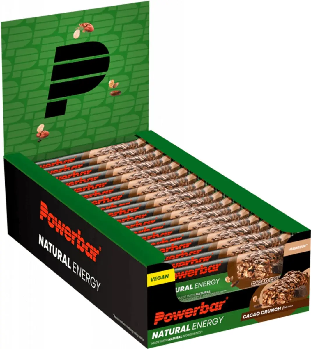 PowerBar Vegan Cacaocrunch Energierijke Reep - 18x40g