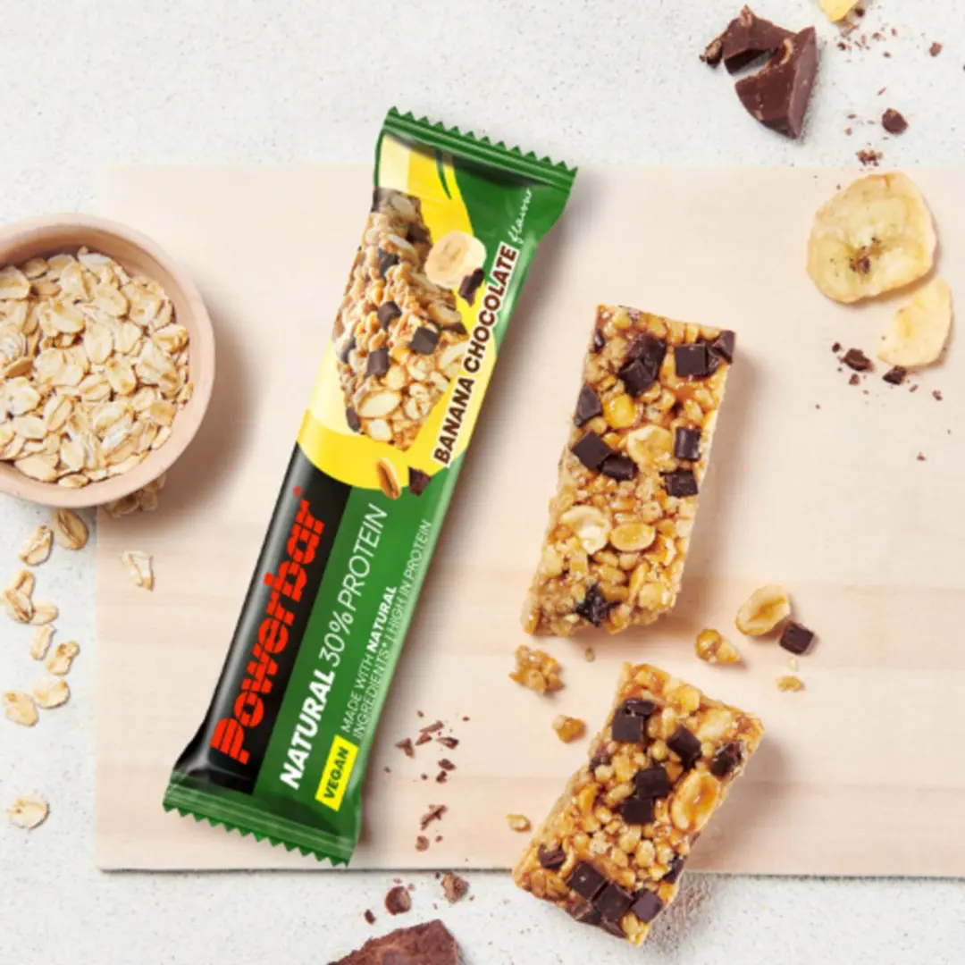 PowerBar Vegan Eiwitreep Banana Chocolate 18x40g