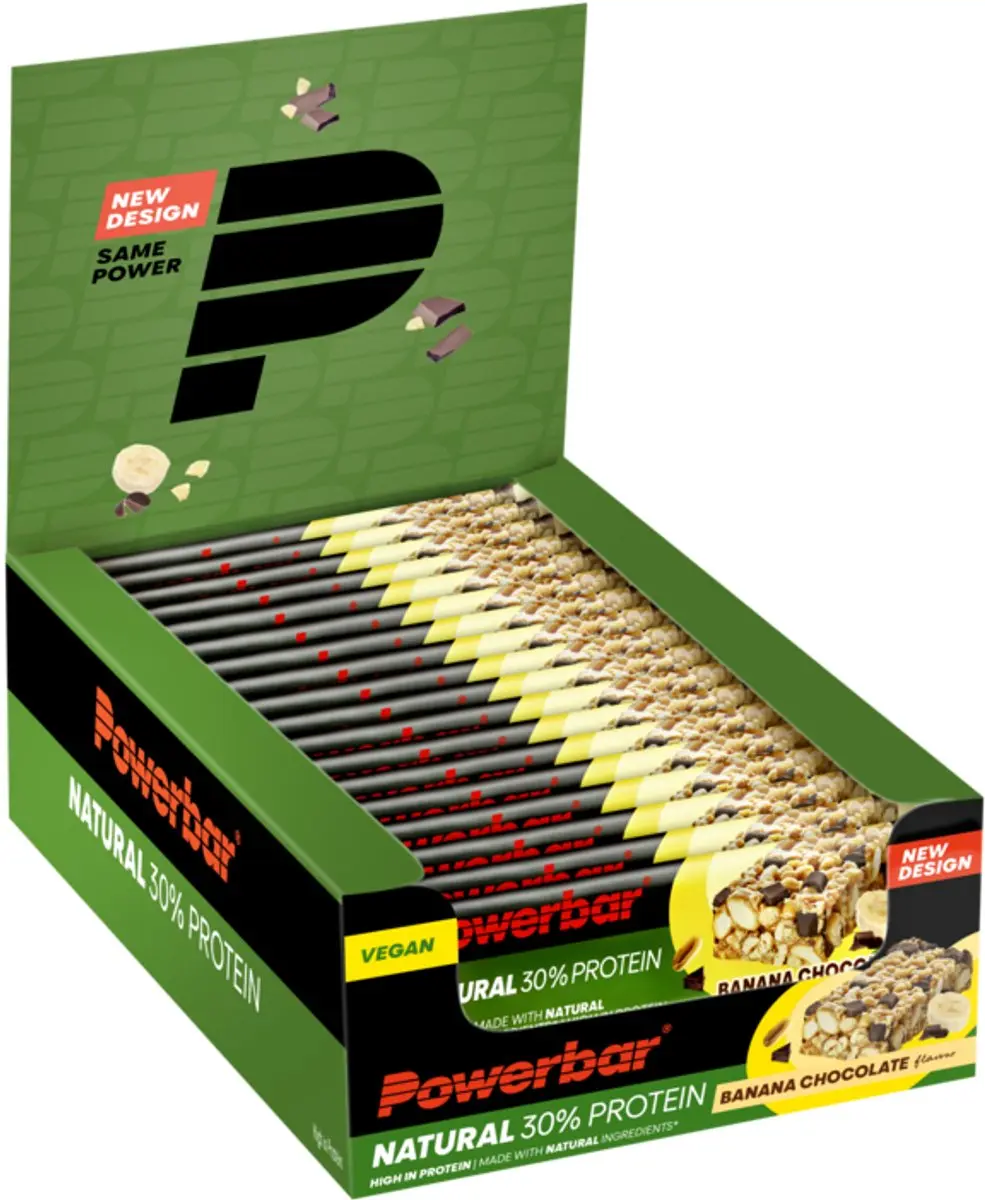 PowerBar Vegan Eiwitreep Banana Chocolate 18x40g