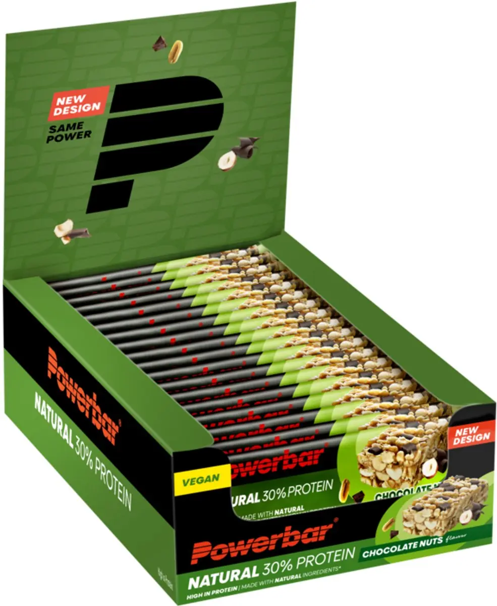PowerBar Vegan Eiwitreep Chocolate Nuts 18x40g