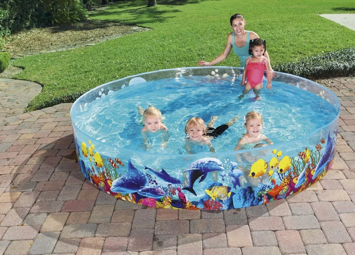 Bestway Fill 'N Fun Zwembad 244cm x 46cm - 1612L - Multicolor