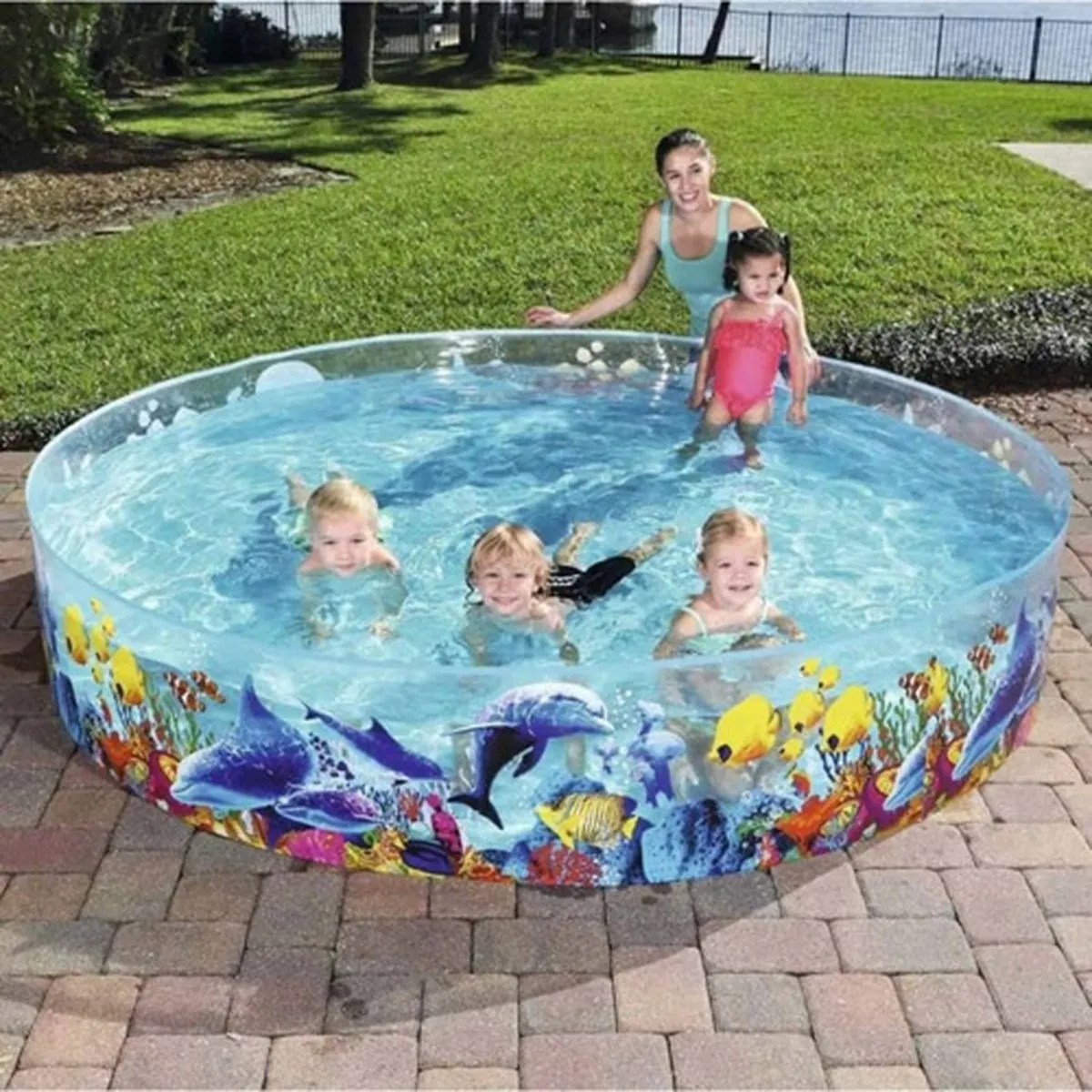 Bestway Fill 'N Fun Zwembad 244cm x 46cm - 1612L - Multicolor - afbeelding 6 van 6